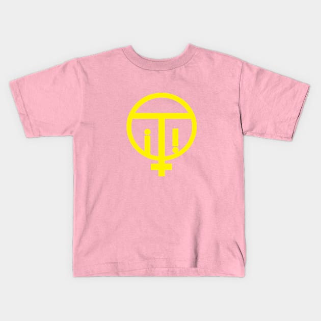 IT GIRL! Kids T-Shirt by MICHAEL ALLRED